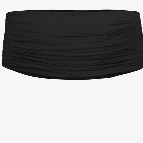 Popilush Ruched Bandeau Shawl with Blue Tag Technology - Picture 3 of 5